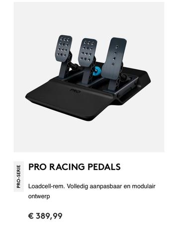 PRO Racing Pedals Logitech [Nieuw] beschikbaar voor biedingen