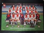 Oude poster Ajax jaren '70, Ophalen of Verzenden, Zo goed als nieuw, Ajax, Boek of Tijdschrift