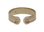 Tricolor 14k gouden Vintage dames ring design model, Sieraden, Tassen en Uiterlijk, Ringen, Goud, Goud, Met edelsteen, 17 tot 18