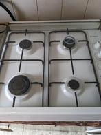 Gaskookplaat, incl. gasslang en elektrische ontsteking., 4 kookzones, Vrijstaand, Gebruikt, Ophalen