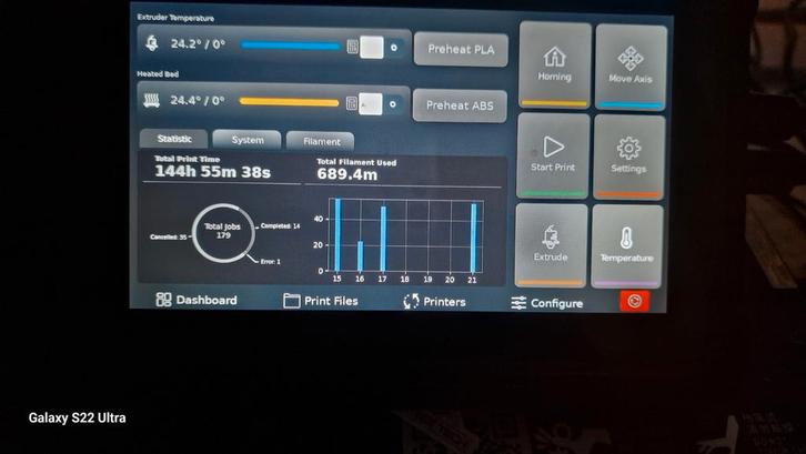 Ender 6 CoreXY coprint 8 multicolor 3d printer, Computers en Software, 3D Printers, Gebruikt, Ophalen