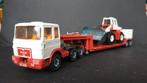 MAN F8 Dieplader Zettelmeyer Europ 1:55 Siku Pol, Hobby en Vrije tijd, Verzenden, Gebruikt, Bus of Vrachtwagen, SIKU