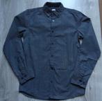 Zwart overhemd met witte bolletjes maat 158 164, Europe Kids, Overhemd of Blouse, Ophalen of Verzenden, Zo goed als nieuw