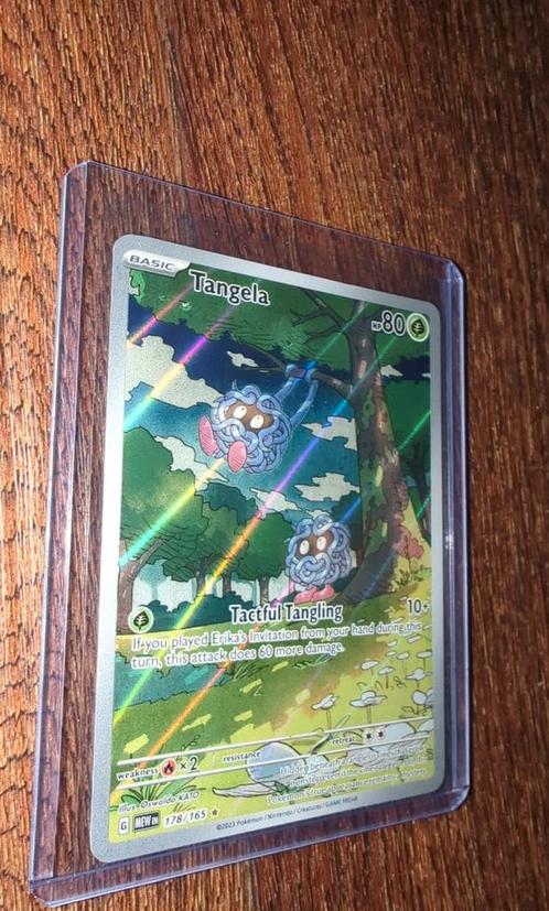 Tangela IR 151, Hobby en Vrije tijd, Verzamelkaartspellen | Pokémon, Zo goed als nieuw, Ophalen of Verzenden