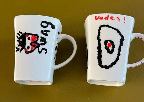Sam & Squito Koffiekopjes ( Ook Leuk voor de liefste vader ), Huis en Inrichting, Keuken | Keukenbenodigdheden, Zo goed als nieuw