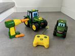 Setje Johnny John Deere Speelgoed, Ophalen of Verzenden, Zo goed als nieuw, Afstandsbediening