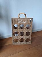 Riviera maison rm rotan wijnrek, Huis en Inrichting, Woonaccessoires | Wijnrekken, Ophalen, Minder dan 50 cm
