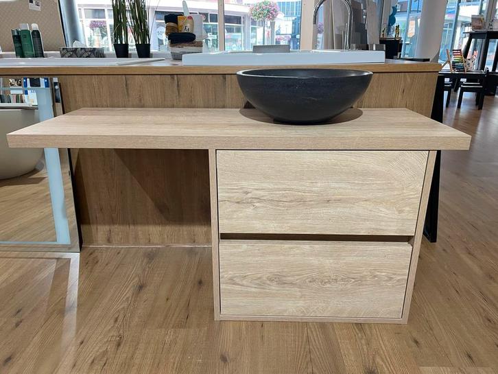 Nieuw Wastafelkast met lades en waskom, Huis en Inrichting, Badkamer | Badkamermeubels, Nieuw, Wastafelkast, Minder dan 100 cm