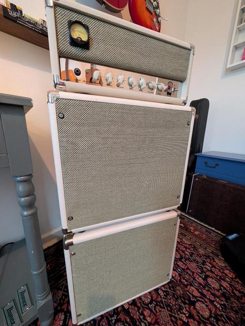 Head + 2x12 & andere versterkers, Muziek en Instrumenten, Versterkers | Bas en Gitaar, Gebruikt, Minder dan 50 watt, Ophalen