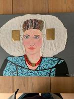 Zeeuwse boerin acryl/collage, Ophalen