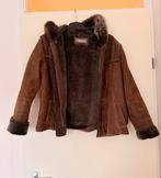 Essentials leren jas met warme voering, maat 38, Kleding | Dames, Jassen | Winter, Ophalen of Verzenden, Gedragen, Maat 38/40 (M)