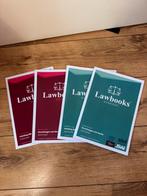 Lawbooks uu grondslagen van recht en isbr staats-en bestuurs, Ophalen of Verzenden, Zo goed als nieuw