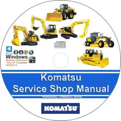 KOMATSU CSS 2018 VOLLEDIGE SET HANDLEIDING, Auto diversen, Handleidingen en Instructieboekjes, Verzenden