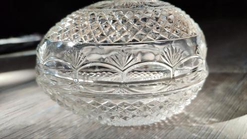 Avon Loodkristal Bonbonschaal Ei Vorm, Antiek en Kunst, Antiek | Glas en Kristal, Ophalen of Verzenden