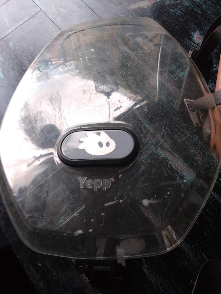 Yepp Fietsstoeltje voor inclusief windscherm, Fietsen en Brommers, Fietsaccessoires | Fietsstoeltjes, Ophalen