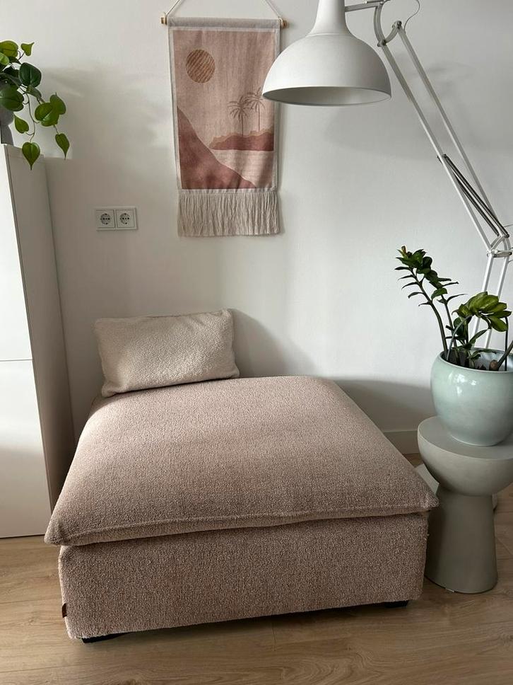 Sissy boy baron hocker / poef, Huis en Inrichting, Banken | Voetenbanken en Poefen, Gebruikt, 75 tot 100 cm, 75 tot 100 cm, Rechthoekig