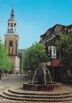 Ch933 gelopen ansichtkaart almelo kerkstraat met grote kerk, Verzamelen, Ansichtkaarten | Nederland, Ophalen of Verzenden, 1980 tot heden