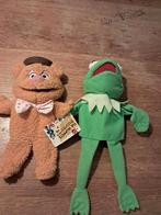 Vintage Muppets Knuffels - Kermit & Fozzie Beer, Ophalen of Verzenden, Gebruikt, Beer
