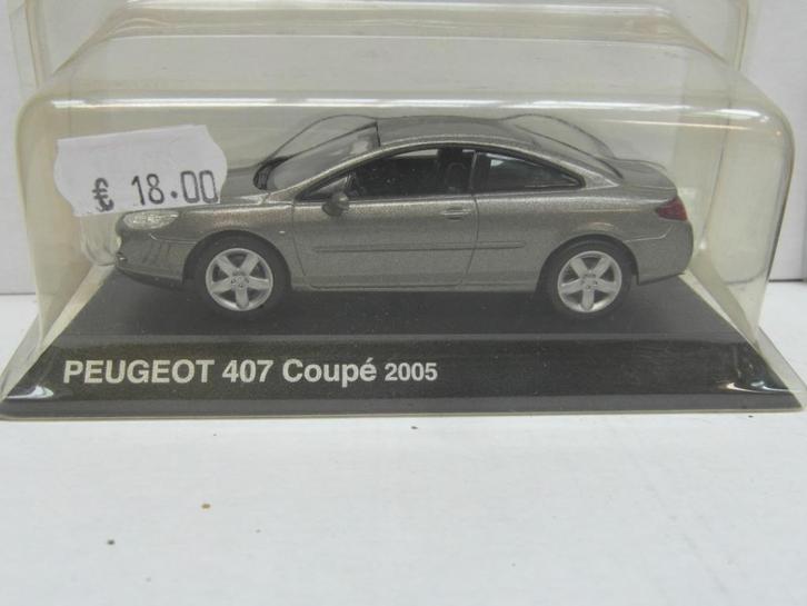 Peugeot 407 Coupe  1:43, Hobby en Vrije tijd, Modelauto's | 1:43, Nieuw, Auto, Overige merken, Ophalen of Verzenden