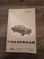 Handleiding Opel kadett B. Vraagbaak Opel Olympia 1967-1970, Ophalen