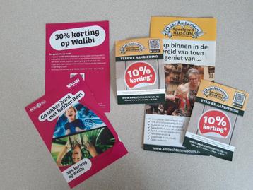 Kortingbon Walibi 30% Speelgoed Museum 10%,Wellnes sauna bon beschikbaar voor biedingen
