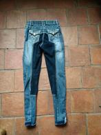 Stoere spijker rijbroek met suede. MT. 38, Dieren en Toebehoren, Paardrijkleding, Ophalen of Verzenden, Zo goed als nieuw, Dressuur