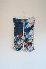 Rok Blauw Turquoise Batik NED mt 38 (3246), Kleding | Dames, Rokken, Maat 38/40 (M), Blauw, Ophalen of Verzenden, Zo goed als nieuw