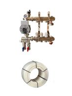 Vloerverwarming verdeler basic goedkoop en compleet met kopp, Overige typen, Nieuw, Minder dan 60 cm, Ophalen of Verzenden