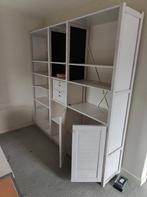 Lundia wandkasten met bureaus – tijdloos, stevig en modulair, Huis en Inrichting, Kasten | Wandmeubels, 200 cm of meer, 150 tot 200 cm