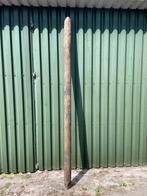 4 gecreosoteerde houten (afrastering) palen, Tuin en Terras, Palen, Balken en Planken, Ophalen, 250 cm of meer, Palen