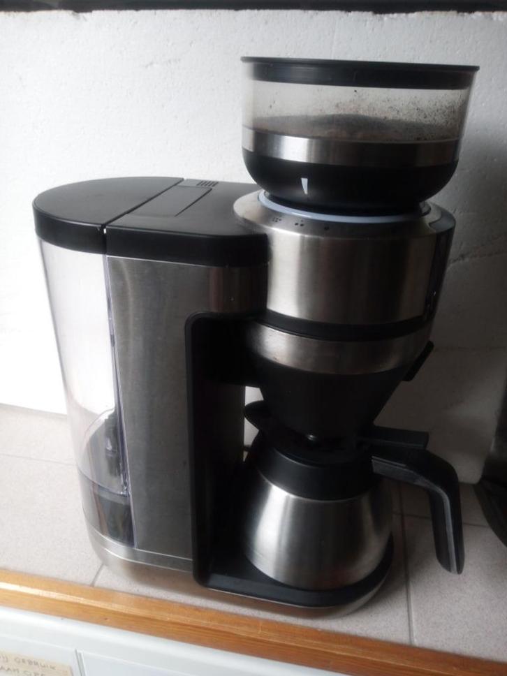 Severin Filka KA4850 koffiezetapparaat met thermoskan, Witgoed en Apparatuur, Koffiezetapparaten, Gebruikt, Gemalen koffie, Koffiebonen