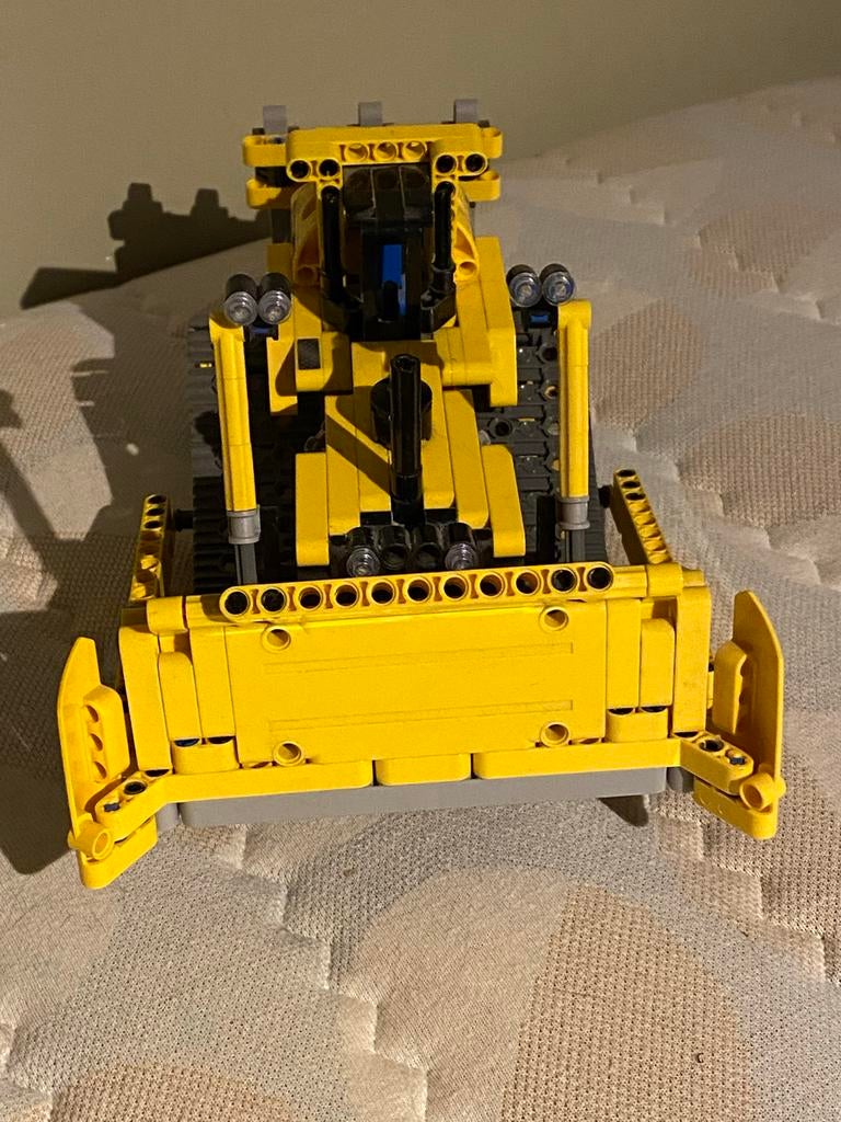 Lego Technic Bulldozer 42028, Kinderen en Baby's, Speelgoed | Duplo en Lego, Ophalen, Gebruikt, Complete set, Lego