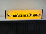Noord Veluws Dagblad reclame lichtbak, Gebruikt, Ophalen of Verzenden, Lichtbak of (neon) lamp