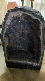 Amethist geode 12,4 kilo, Verzamelen, Mineralen en Fossielen, Ophalen of Verzenden