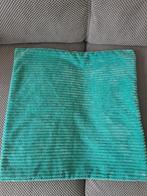 Kussenhoezen aquablauw 60 x 60cm 2 stuks, Huis en Inrichting, Woonaccessoires | Kussens, Ophalen of Verzenden, Zo goed als nieuw