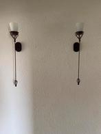 Set van 2 mooie Wandkandelaars, Huis en Inrichting, Woonaccessoires | Kandelaars en Kaarsen, Ophalen, Zo goed als nieuw, Metaal