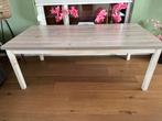 Eettafel, Huis en Inrichting, Tafels | Eettafels, Ophalen, Overige materialen, Gebruikt, 200 cm of meer