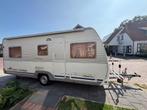 Dethleffs caravan met 6 slaapplekken! + zakluifel + voortent, Kachel, Rondzit, 7 tot 8 meter, Particulier