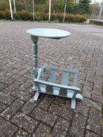 Brocante lectuur bak bijzet tafeltje, Ophalen of Verzenden, Zo goed als nieuw