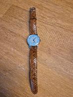 Vintage Russisch Pobeda Horloge Art Deco Blauwe Druppels, Overige merken, Staal, Met bandje, Polshorloge