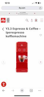 Illy koffiemachine - Iperespresso, Gebruikt, Koffiemachine, Koffiepads en cups, Ophalen