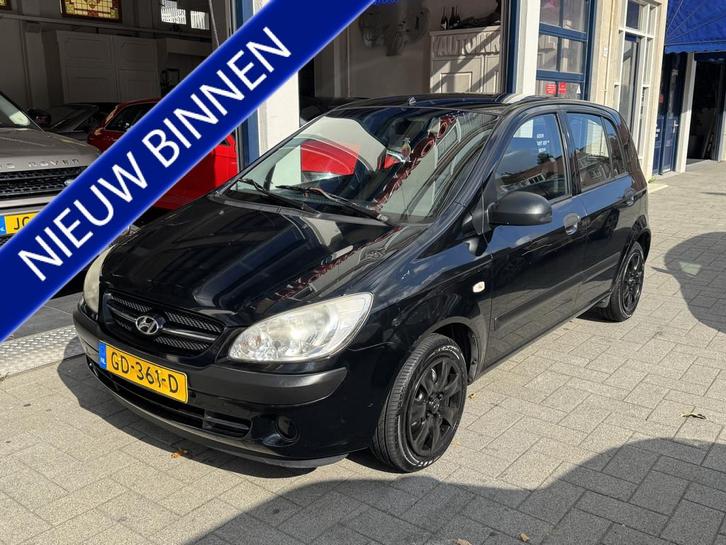 Hyundai Getz 1.1i Active Young APK 8-2026 (bj 2006), Auto's, Hyundai, Bedrijf, Te koop, Getz, ABS, Airbags, Alarm, Centrale vergrendeling
