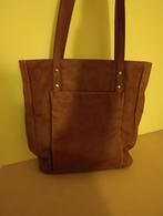 Burkely tas grote shopper cognac, Ophalen of Verzenden, Zo goed als nieuw, Bruin, Shopper
