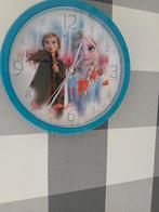 Frozen klok, Kinderen en Baby's, Kinderkamer | Inrichting en Decoratie, Ophalen of Verzenden, Zo goed als nieuw, Klok