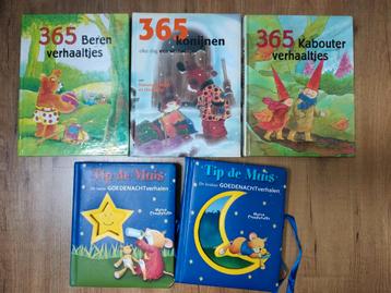 5 leuke kinder / peuter boeken! 365 verhaaltje etc!; beschikbaar voor biedingen