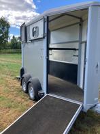 1,5 Trailers, Dieren en Toebehoren, Ophalen of Verzenden, Zo goed als nieuw, Aluminium, 1½-paards trailer