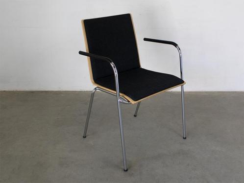Thonet S160 PF stoel, Huis en Inrichting, Stoelen, Gebruikt, Eén, Hout, Metaal, Stof, Bruin, Ophalen