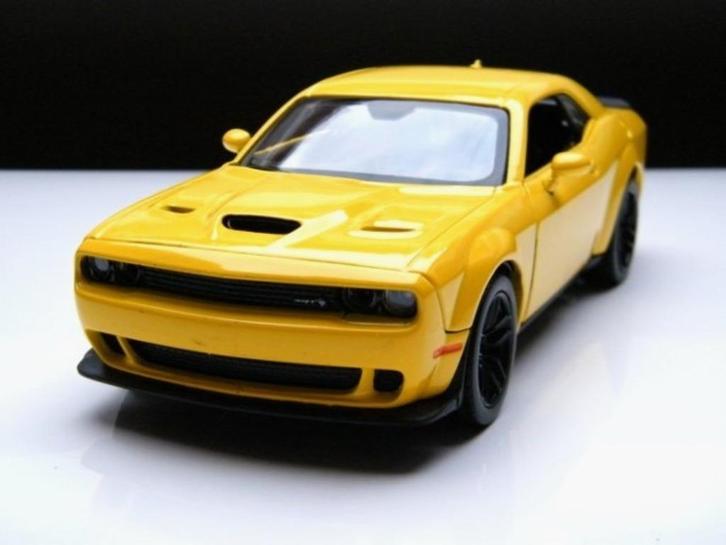 modelauto Dodge Challenger SRT Hellcat Motormax 1:24, Hobby en Vrije tijd, Modelauto's | 1:24, Nieuw, Auto, Motormax, Ophalen of Verzenden