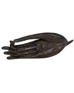 Oude Thaise bronzen ‘Teaching Hand’ – Vitarka Mudra, Huis en Inrichting, Ophalen of Verzenden, Gebruikt