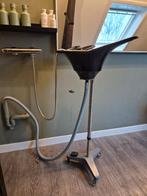 Verrijdbare kapperswasbak, Ophalen, Gebruikt